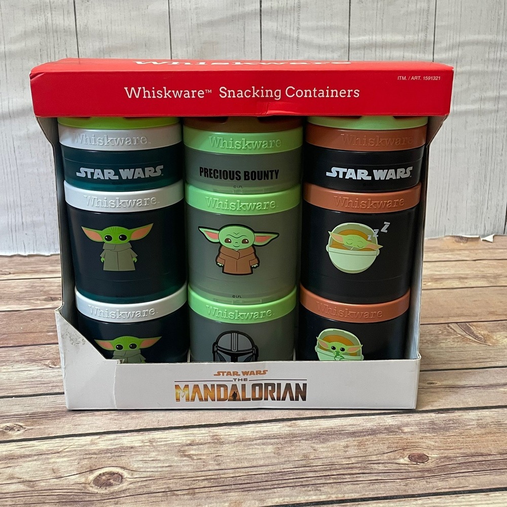Whiskware Snacking Containers 3-Pack Star Wars-Mandalorian